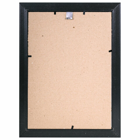 Рамка 21х30 см, пластик, багет 30 мм, BRAUBERG "HIT4", орех с двойной позолотой, стекло, 390994