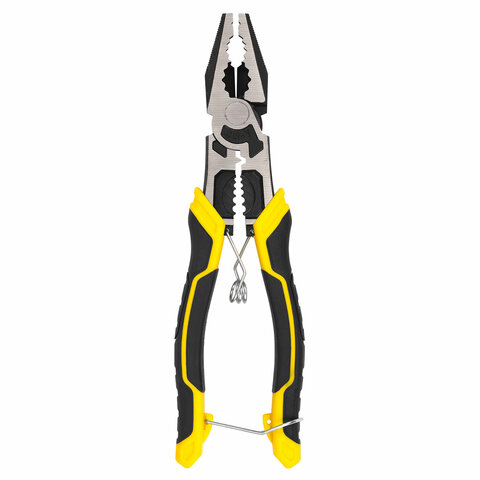 Плоскогубцы многофункциональные 14 в 1, 217 мм, CR-V - хромванадиевая сталь, ГРАНДМАСТЕР, PL-217, 671255