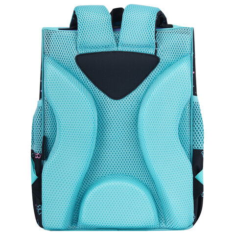 Ранец ПИФАГОР BASIC, 1 отделение, 3 кармана, эргономичная спинка, "Funny cats", 35х28х18 см, 273135