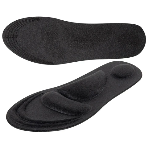 Стельки для обуви с супинатором 4D COMFORT PLUS, материал FOAM, размер RU 38-43 / EU 39-44, с линиями выреза, SHEGRA (ШЕГРА), 700743