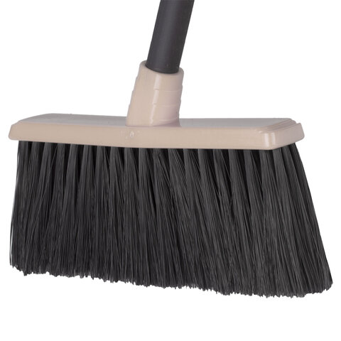 Совок для мусора + щетка, рукоятки 80 см, пластик, "ЛЕНИВКА", IDEA, М5177, М 5177