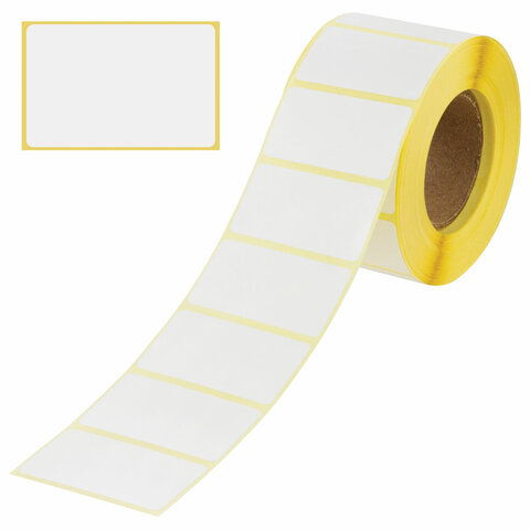 Этикетка ТермоЭко (40х30 мм), 1000 этикеток в ролике, светостойкость до 2 месяцев, 116664