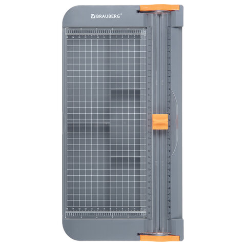 Резак роликовый с органайзером BRAUBERG SPECIAL, до 12 л., длина реза 310 мм, А4, 532329