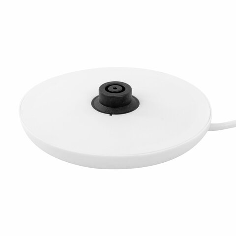 Чайник электрический с двойными стенками SONNEN KT-8719W, 1,5 л, 2200 Вт, белый, 454691