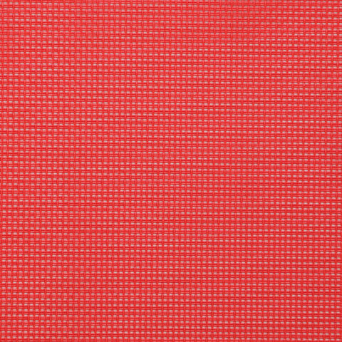 Кресло офисное МЕТТА "К-4-Т" хром, прочная сетка, сиденье и спинка регулируемые, красное