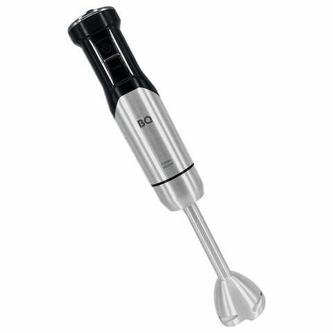 Блендер погружной BQ (БИ-КЬЮ) HB421PS, 1400 Вт, 12 скоростей, 5 насадок, стакан, черный, 86199287