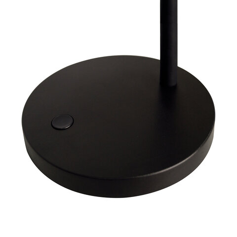 Настольная лампа светильник "Аврора" на подставке, цоколь E27, 15 Вт, черный