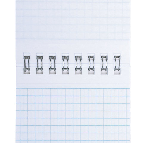 Блокнот МАЛЫЙ ФОРМАТ А7 75х105 мм, 40 л., гребень, картон, клетка, ЮНЛАНДИЯ, "Мультяшки", 129860