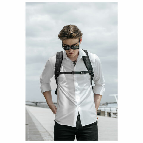 Рюкзак BRAUBERG FUNCTIONAL с отделением для ноутбука, 2 отделения, карман-антивор, "Safe", 44х30х20 см, 272574