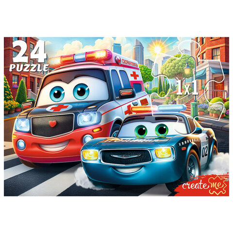 Пазл картонный "МАКСИ-ПАЗЛЫ", АССОРТИ, 180х125х40 мм, РК