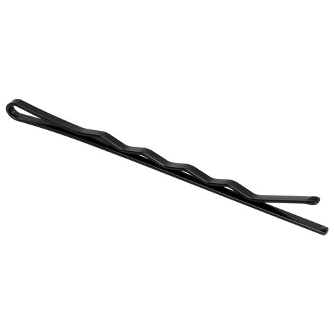 Невидимки для волос НАБОР 50 шт., 5 см, черный, MONTE VITA (МОНТЕ ВИТА), 457101