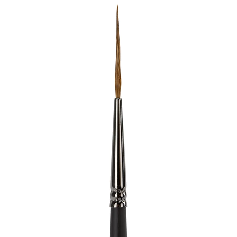 Кисть художественная проф. BRAUBERG ART CLASSIC, колонок, лайнер, № 0, короткая ручка, 200941