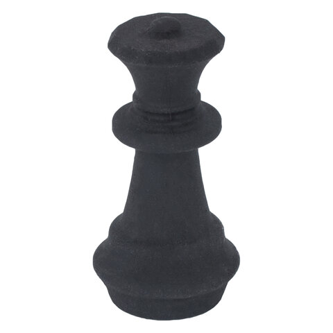 Ластики фигурные ЮНЛАНДИЯ "Шахматы" НАБОР 6 шт., черно-белые, 229593.