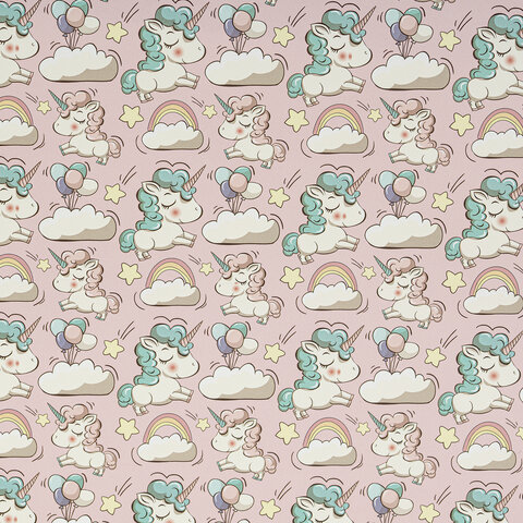 Бумага упаковочная подарочная мелованная "Funny Animals", 70x100 см, 10 дизайнов ассорти, ЗОЛОТАЯ СКАЗКА, 591917