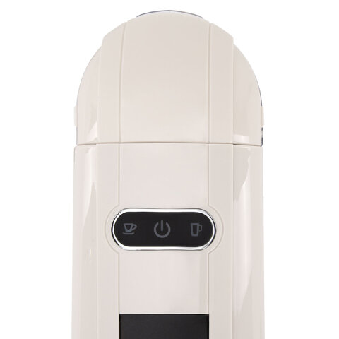 Кофемашина капсульная 3 в 1 для молотого кофе и капсул DOLCE GUSTO и NESPRESSO, SONNEN CM510B, 1450 Вт, 0,6 л, бежевая, 457338