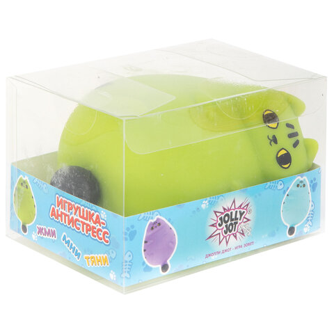 Игрушка-антистресс "КОТЕЙКА", 10 см, ассорти, 4 цвета, дисплей, JOLLY JOT (ДЖОЛЛИ ДЖОТ), 665791
