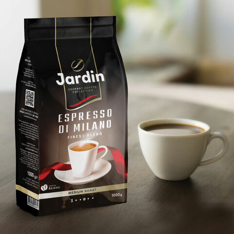 Кофе в зернах JARDIN "Espresso di Milano" 1 кг, 1089-06-Н