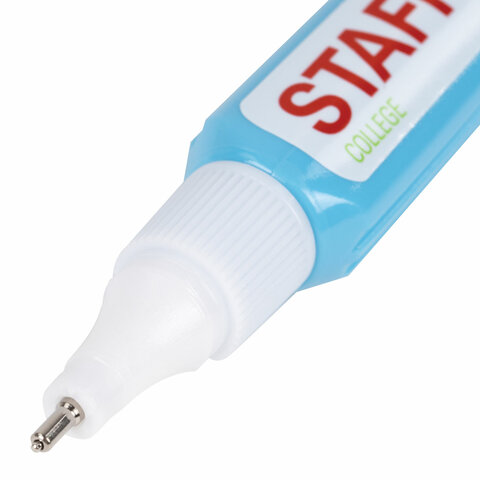 Ручка-корректор STAFF "College", 4 мл, металлический наконечник, 226815