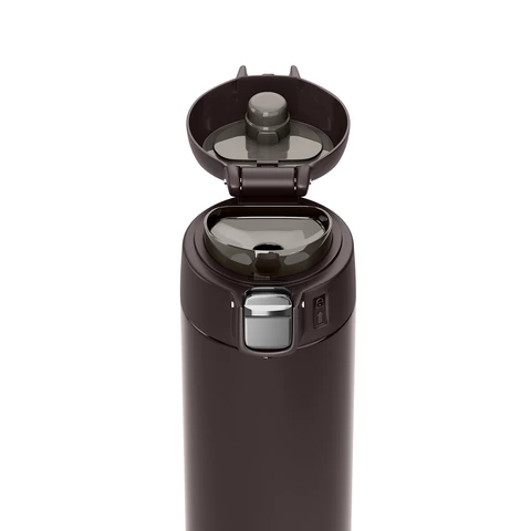 Термокружка 520 мл JOYLUX (ДЖОЙЛЮКС) ULTRA BROWN, нержавеющая сталь SUS304, коричневый матовый, 700279