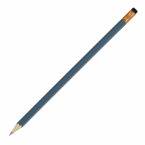 Карандаш чернографитный KOH-I-NOOR, 1 шт., "Astra", НВ, с ластиком, корпус ассорти, заточенный, 1380, 1380002017KSRU