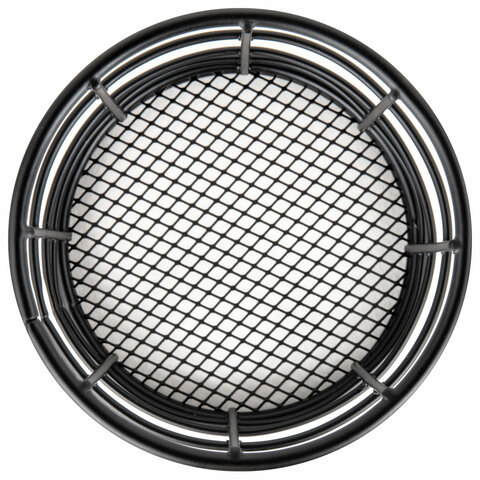 Органайзер стаканчик для косметики и мелочей MONTE VITA (МОНТЕ ВИТА), металлический, 100х90 мм, черный, 272487