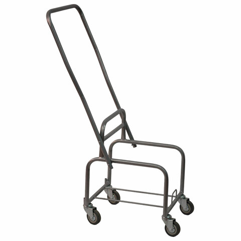 Тележка уборочная Eco-Force, 1 съемное ведро 25 л, отжим, металлический каркас, бесшумные колеса, 21EF/1