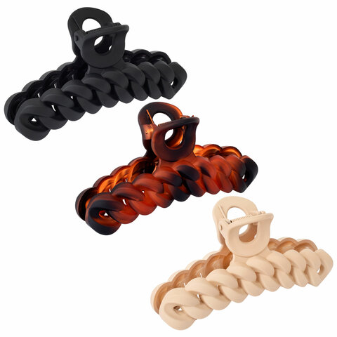 Краб для волос 11 см, АССОРТИ, MONTE VITA (МОНТЕ ВИТА), 457012