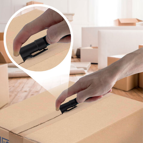 Маркер перманентный с колпачком для вскрытия коробок BRAUBERG LOGISTIC SPECIAL, черный, 1-3 мм, 152569