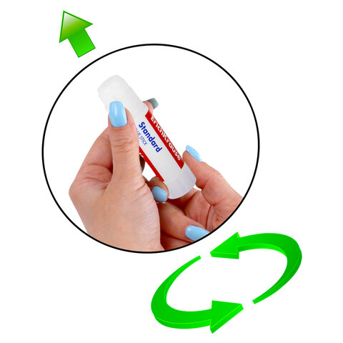 Клей-карандаш ERICH KRAUSE "EasyStick", 13 г, 48030