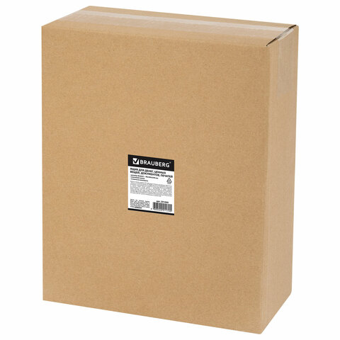 Ящик для денег, ценностей, документов, печатей, 90х240х300 мм, ключевой замок, серебристый, BRAUBERG, 291060