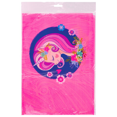 Настольное покрытие ЮНЛАНДИЯ для труда и творческих занятий, ПВХ, "ЕДИНОРОГ", 50х70 см, 662455