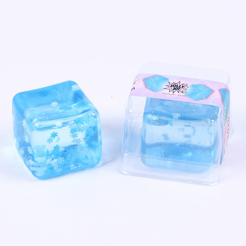 Игрушка-антистресс "КУБИК ЛЬДА", 5 см, дисплей, JOLLY JOT (ДЖОЛЛИ ДЖОТ), 665797