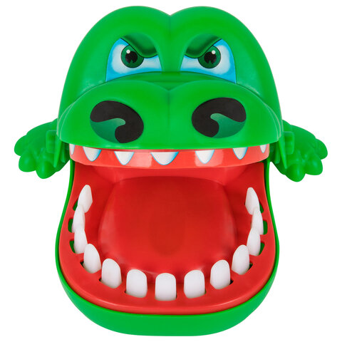 Настольная игра на реакцию "Безумный крокодил", 2894950