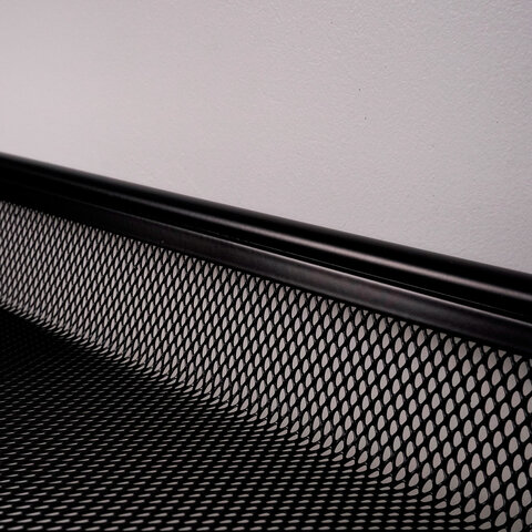 Полка для обуви "Женева-33", 865х270х600 мм, 3 полки, металл, чёрная, ПДО Ж33 Ч