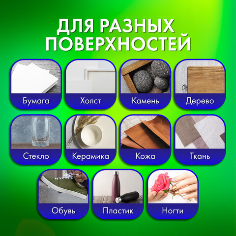 Маркеры акриловые для рисования и хобби, 2 цвета ЧЕРНЫЙ/БЕЛЫЙ, линия 3 мм, BRAUBERG ART, 152529