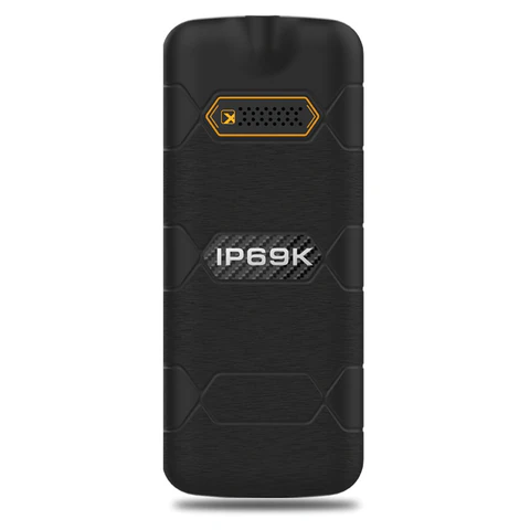 Телефон мобильный TEXET TM-524R, 2 SIM, 2,4", microSD, FM, MP3, IP69K, фонарик, черный, 127319