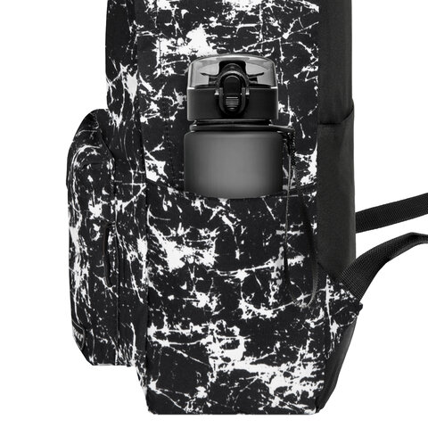 Рюкзак HEIKKI POSITIVE (ХЕЙКИ) универсальный, карман-антивор, "Spatter", 42х28х14 см, 273854