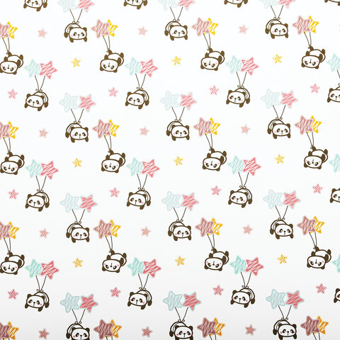 Бумага упаковочная подарочная мелованная "Funny Animals", 70x100 см, 10 дизайнов ассорти, ЗОЛОТАЯ СКАЗКА, 591917