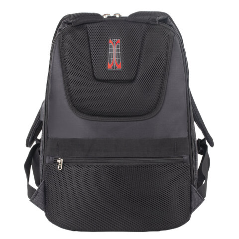 Рюкзак BRAUBERG FUNCTIONAL с отделением для ноутбука, 3 отделения, USB-порт, "Progress", 48х14х34 см, 229873