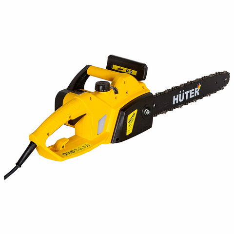 Электропила HUTER ELS-2000P, 2000 Вт, 3800 об/мин, длина шины 40 см, 57 звеньев цепи, 70/10/3