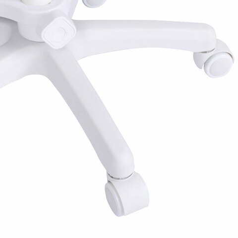 Кресло детское с подставкой для ног BRABIX "Toy MG-205", сетка/ткань TW, серое, 533153