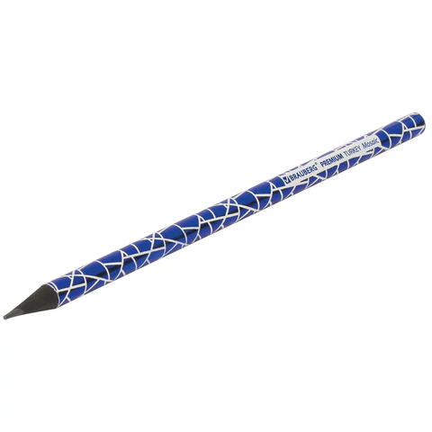 Карандаш чернографитный BRAUBERG "PREMIUM TURKEY", 1 шт., "Mosaic", НВ, ассорти, дисплей, 181569