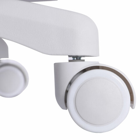 Кресло детское с подставкой для ног BRABIX "Sky MG-206", велюр, голубое, 533155