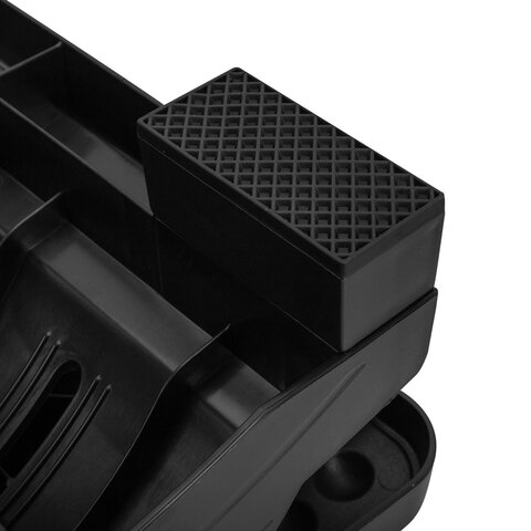 Подставка для ног BRABIX "Ultra 5" 43х32 см, массажер, регулировка угла наклона, 2 платформы, 533040