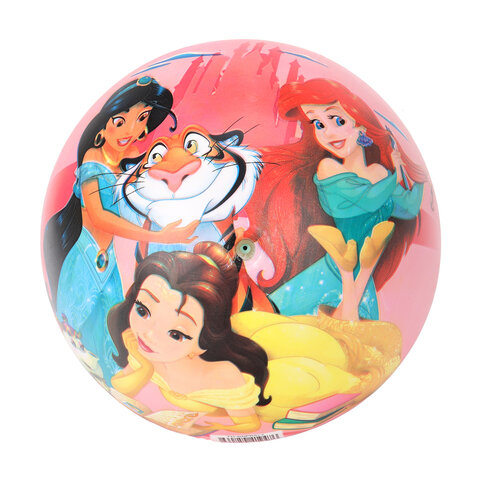 Мяч надувной полноцветный, лицензия, ПВХ, 23 см, АССОРТИ 10 видов, 665639