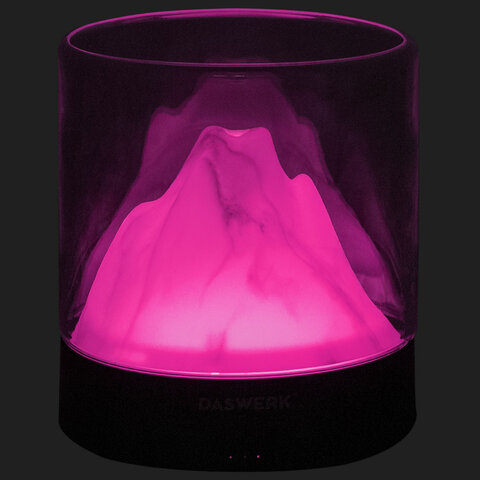 Увлажнитель воздуха аромадиффузор, подсветка и таймер, 300 мл, Аромамасло в ПОДАРОК, DASWERK (ДАСВЕРК), 456847