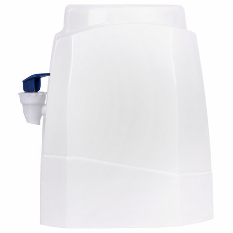 Кулер-водораздатчик БЕЗ НАГРЕВА И ОХЛАЖДЕНИЯ, SONNEN TS-01W, настольный, 1 кран, белый, 456175