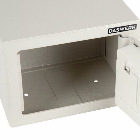 Сейф мебельный DASWERK (ДАСВЕРК) SC-170EL (170х230х170 мм), электронный замок, бежевый, 291340