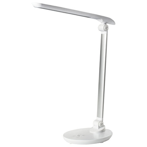 Настольная лампа / светильник SONNEN PH-309, на подставке, LED, 10 Вт, металлический корпус, белый, 236689