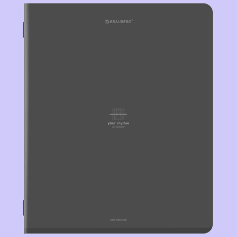 Тетради предметные, КОМПЛЕКТ 12 ПРЕДМЕТОВ, 48 л., SoftTouch, BRAUBERG "РИТМ", 405181